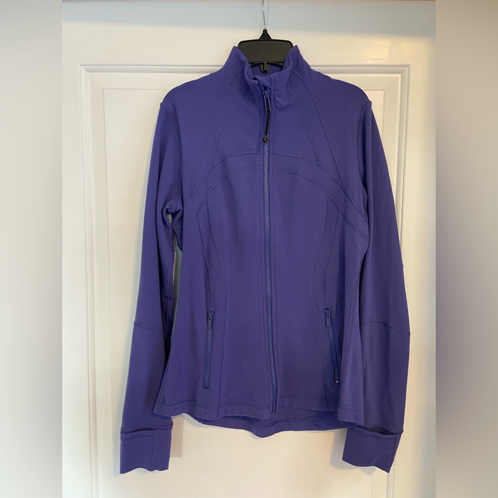Lululemon Define Jacket - purple, size 8